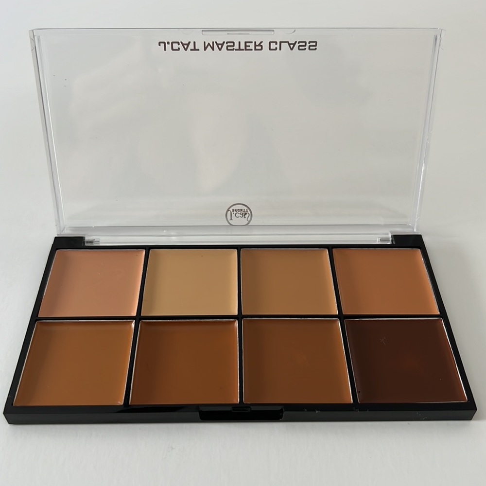 J.Cat Beauty Master Class Face/FX Color Palette 8 Shades MCP 102 Medium/Deep NIB